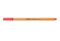 Feutre point 88 fluo rouge