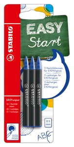 Lot de 3 recharges roller easyoriginal 0.5 mm - pointe moyenne - bleu