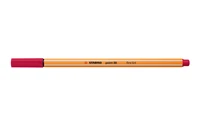 Stylo-feutre STABILO Point 88 - Pointe fine - Rouge bordeaux