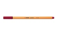 Stylo-feutre STABILO Point 88 - Pointe fine - Rouge pourpre