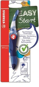 Stylo roller Easy Start droitier + 1 recharge - bleu