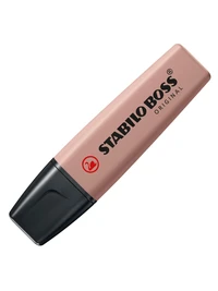 Surligneur STABILO BOSS ORIGINAL NatureCOLORS - Marron glacé