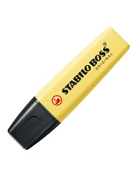 Surligneur STABILO BOSS ORIGINAL Pastel - Crème de jaune