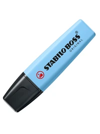 Surligneur STABILO BOSS ORIGINAL Pastel - Fraîcheur de bleu