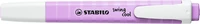 Surligneur STABILO swing cool Pastel - Brume de lilas