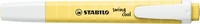 Surligneur STABILO swing cool Pastel - Crème de jaune