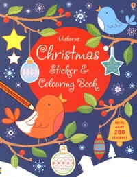 Christmas Sticker & Colouring Book