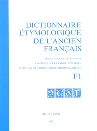 Dictionnaire étymologique de l'ancien français