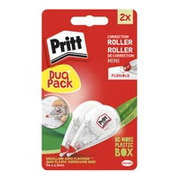 Blister 2 mini rollers correcteurs pritt 4.2*7m