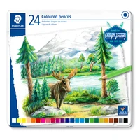 Boite 24 crayons couleur design journey 146c