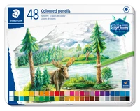 Boite 48 crayons couleur design journey 146c