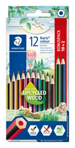 Etui de 12 crayons Staedtler Noris® Colour 185 UW - Couleurs assorties