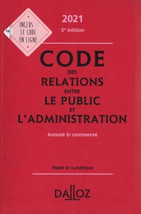 Code des relations entre le public et l'administration