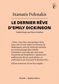 Stamatis Polenakis - Le dernier rêve d'Emily Dickinson.