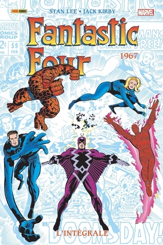 Fantastic Four l'Intégrale Tome 4 1967