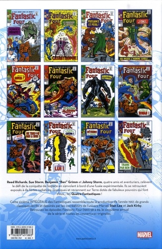 Fantastic Four l'Intégrale Tome 4 1967