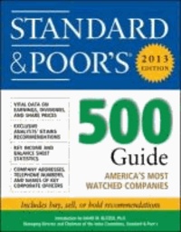 Standard and Poor's 500 Guide 2013.