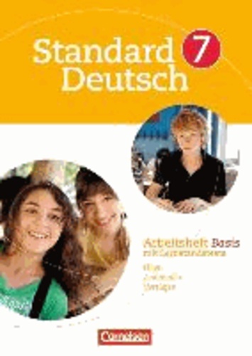 Standard Deutsch 7. Schuljahr. Arbeitsheft Basis.