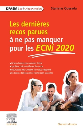 Les dernières recos parues à ne pas manquer pour les ECNi  Edition 2020