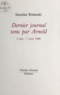 Stanislas Rodanski - Dernier journal tenu par Arnold (2 mai-7 juin 1948).