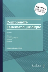 Comprendre l'allemand juridique