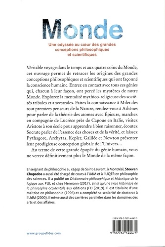 Monde. Une odyssée au coeur des grandes conceptions philosophiques et scientifiques