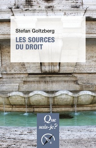 Stefan Goltzberg - Les sources du droit.