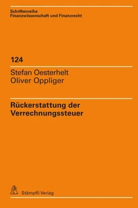Rückerstattung der Verrechnungssteuer