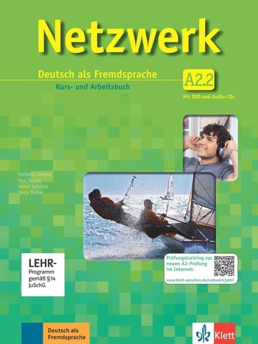 Stefanie Dengler et Paul Rusch - Netzwerk / Kurs- und Arbeitsbuch A2, Teilband 2 mit 2 Audio-CDs und DVD - Deutsch als Fremdsprache.