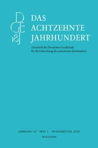 Das achtzehnte Jahrhundert