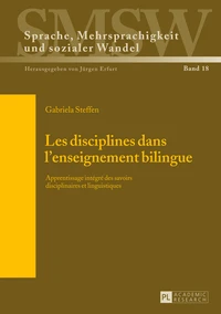 Les disciplines dans l'enseignement bilingue