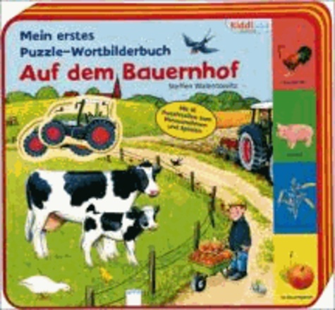 Steffen Walentowitz - Mein erstes Puzzle-Wortbilderbuch - Auf dem Bauernhof.