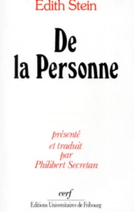 De La Personne. Corps, Ame, Esprit
