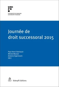 Journée de droit successoral 2015