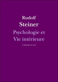 Psychologie et Vie intérieure