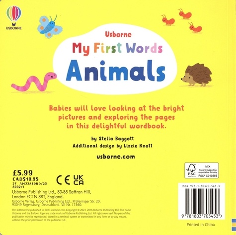 My First Words Animals