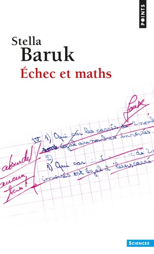 Stella Baruk - Echec et maths.