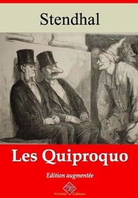 Stendhal Stendhal - Les Quiproquo – suivi d'annexes - Nouvelle édition 2019.