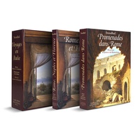  Stendhal - Voyages en Italie illustrés par les peintres du Romantisme - Coffret 2 volumes : Rome, Naples et Florence ; Promenades dans Rome.