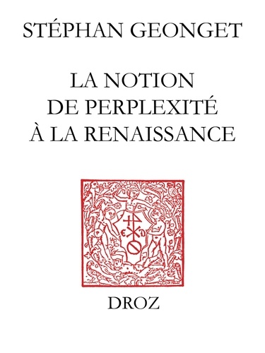 La notion de perplexité à la Renaissance