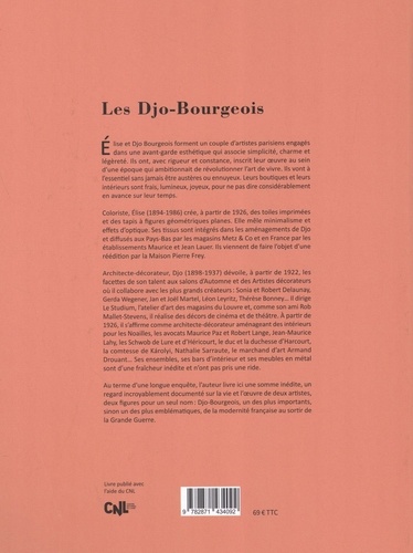 Djo-Bourgeois, Elise et Georges. Architecte-décorateur, créatrice textile