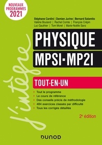 Stéphane Cardini et Damien Jurine - Physique MPSI-MP2I - Tout-en-un.