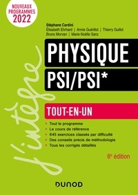 Stéphane Cardini et Elisabeth Ehrhard - Physique Tout-en-un PSI/PSI* - 6e éd..