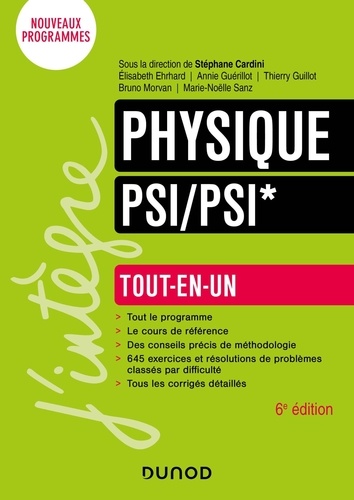 Physique Tout-en-un PSI/PSI* 6e édition