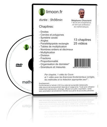 Les bases mathématiques en 6e. Soutien scolaire en vidéos - Maths 6e  Edition 2016