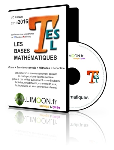 Les bases mathématiques en Tle ES L. Soutien scolaire en vidéos - Maths bac ES L  Edition 2016
