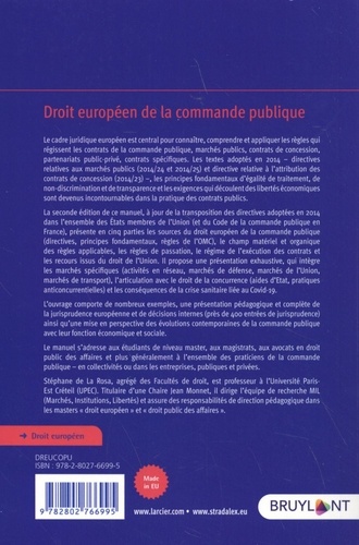 Droit européen de la commande publique 2e édition