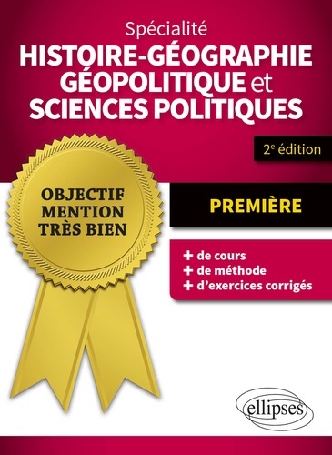 Spécialité Histoire-géographie, géopolitique et sciences politiques 1re 2e édition