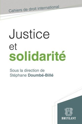 Stéphane Doumbé-Billé - Justice et solidarité.