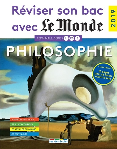 Philosophie Terminale, série L, ES, S  Edition 2019